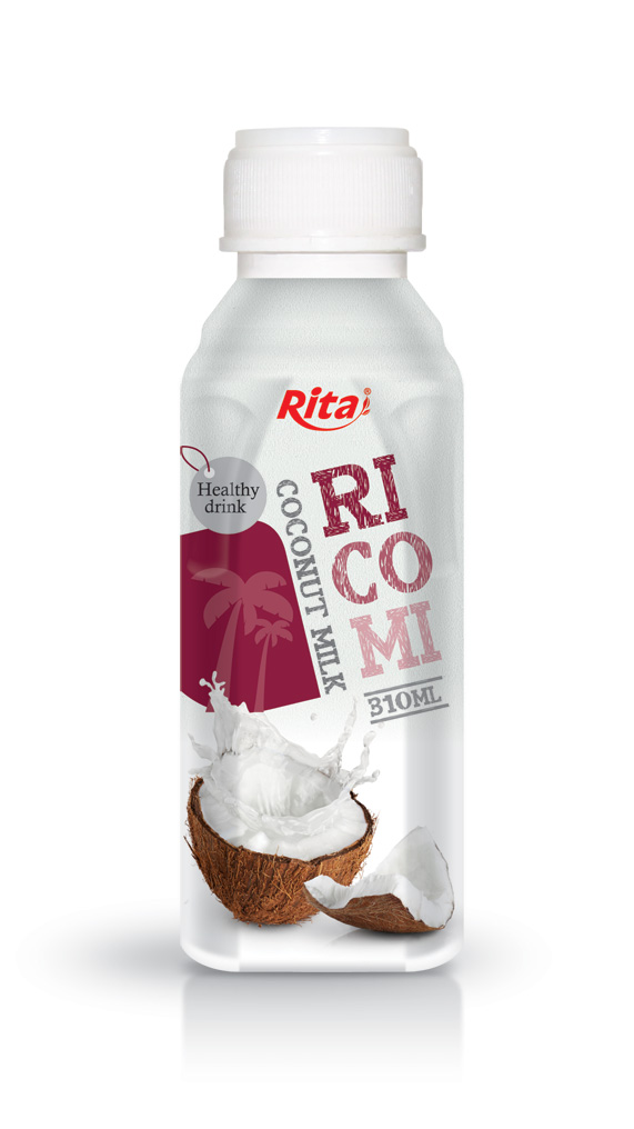310ml PP بطری شیر نارگیل